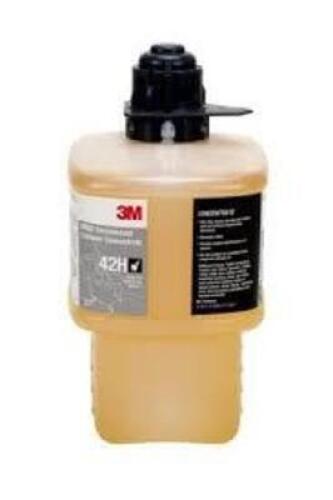 DESCRIPTION: (2) DISINFECTANT CLEANER CONCENTRATE BRAND/MODEL: 3M 42H RETAIL$: $50.00 EA SIZE: 2L QTY: 2