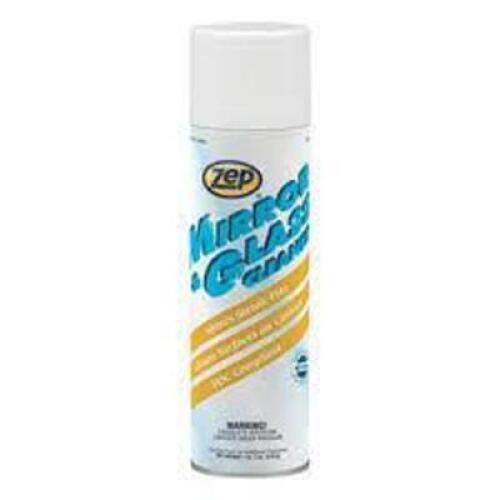 DESCRIPTION: (6) MIRROR AND GLASS CLEANER BRAND/MODEL: ZEP RETAIL$: $70.95 TOTAL SIZE: 18 OZ QTY: 6
