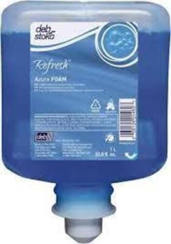 DESCRIPTION: (2) FOAM HAND SOAP BRAND/MODEL: REFRESH AZURE #SBSAZU1L RETAIL$: 32.25EA SIZE: 1.2 L QTY: 2