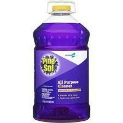 DESCRIPTION: (1) ALL PURPOSE CLEANER BRAND/MODEL: PINE-SOL INFORMATION: LAVENDER RETAIL$: $7.00 EA SIZE: 1 GALLON QTY: 1