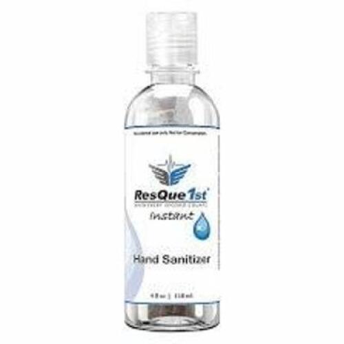 DESCRIPTION: (6) HAND SANITIZER BRAND/MODEL: RESQUE 1ST #60EG20 RETAIL$: $5.37 EA SIZE: 4 OZ QTY: 6