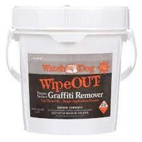 DESCRIPTION: (2) WIPE OUT GRAFFITI REMOVER BRAND/MODEL: DUMOND #49XF28 RETAIL$: $49.99 TOTAL SIZE: 0.5 GAL QTY: 2