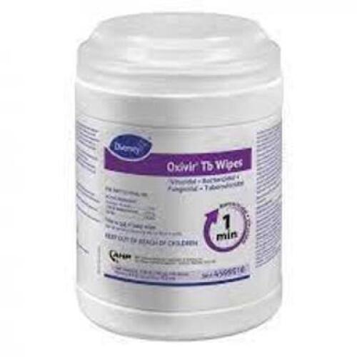 DESCRIPTION: (2) OXIVIR TB WIPES BRAND/MODEL: DIVERSEY #524360 RETAIL$: $50.00 EA SIZE: 11X12 QTY: 2