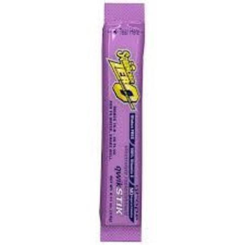 DESCRIPTION: (4) PACKS OF (50) SPORTS DRINK CONCENTRATE KWIK STICKS BRAND/MODEL: SQWINCHER INFORMATION: GRAPE RETAIL$: 40.00 EA QTY: 4