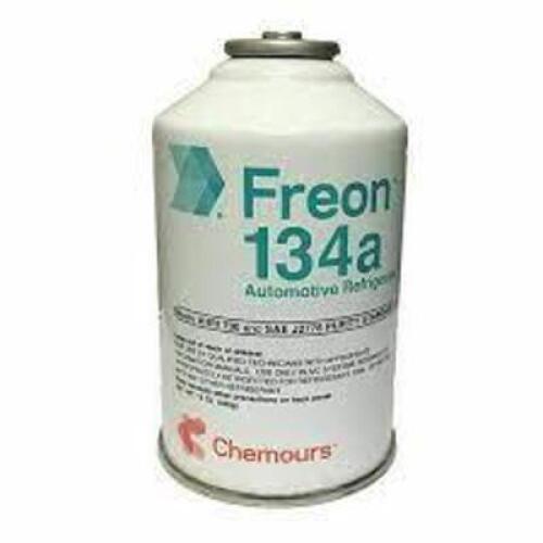 DESCRIPTION: (3) CANS OF REFRIGERANT BRAND/MODEL: DUPONT 134A RETAIL$: $80.00 TOTAL SIZE: 12 OZ QTY: 3