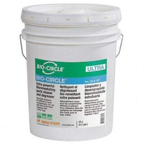 DESCRIPTION: (1) PARTS WASHER CLEANING SOLUTION BRAND/MODEL: BIO-CIRCLE #38N831 RETAIL$: 302.64 SIZE: 5 GALLON QTY: 1