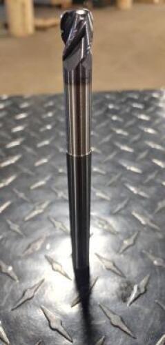 DESCRIPTION: (1) HIGH PERFORMANCE CARBIDE .125 REDUCED NECK SQ END MILL BRAND/MODEL: DATA FLUTE SSLSM40500C11 RETAIL$: 162.7 SIZE: 1/2" DIAM 5/8" LOC
