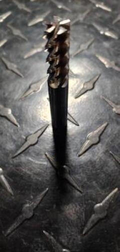 DESCRIPTION: (1) SOLID CARBIDE SQ. END MILL BRAND/MODEL: ACCUPRO 56210073 RETAIL$: $ 51.48 EA SIZE: 3/8" DIA 1" LOC QTY: 1