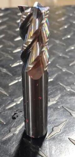 DESCRIPTION: (1) SOLID CARBIDE SQ. END MILL BRAND/MODEL: ACCUPRO 07766348 RETAIL$: 171.64 SIZE: 3/4" DIAM 1-1/2" LOC QTY: 1
