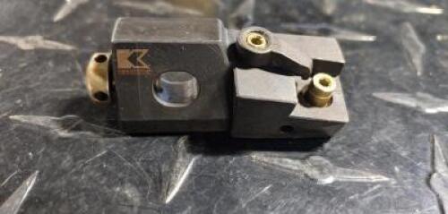 DESCRIPTION: (1) LH INDEXABLE TURNING CARTRIDGE BRAND/MODEL: KENNAMETAL 3346273 RETAIL$: 119.22 QTY: 1