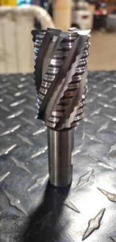 DESCRIPTION: (1) HSCO8 SQ ROUGHING END MILL BRAND/MODEL: YG1 5GA83 RETAIL$: 100.08 SIZE: 1-1/4" DIA 3/4 SD QTY: 1