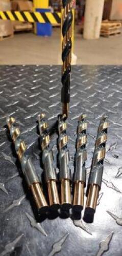 DESCRIPTION: (12) SILVER&DEMING GENERAL PURPOSE JOBBER DRILLS BRAND/MODEL: DRILLCO 1035M132 RETAIL$: $ 21.68 EA SIZE: 1/2 DIA 3/8" SD QTY: 12