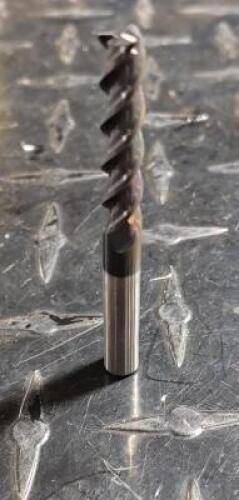 DESCRIPTION: (2) VIPER CARBIDE SQ END MILL BRAND/MODEL: DESTINY TOOLS VIPER RETAIL$: 56.70 EA SIZE: 1/4" DIA QTY: 2
