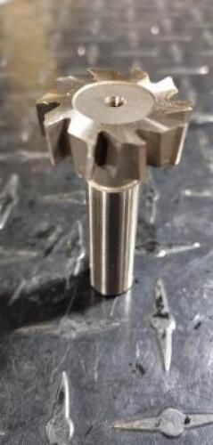 DESCRIPTION: (1) HSS STAGGERED TOOTH WOODRUFF KEYSEAT CUTTER BRAND/MODEL: MOON STKY1075 RETAIL$: $ 71.88 EA SIZE: 1-1/8" CD 5/16" CW 1/2"SD QTY: 1