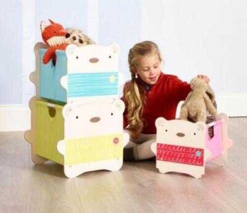 (4) 3PC BEARHUG STACK STORAGE