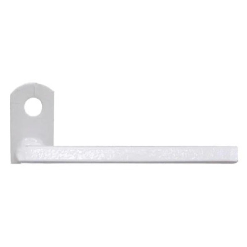 6CT PACK OF WHITE FLUSH MOUNT BRACKETS