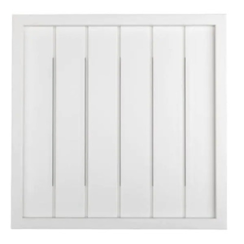 WHITE BEAD BOARD WIRELESS OR WIRED DOORBELL