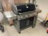 GENESIS II S-435 4-BURNER PROPANE GAS GRILL IN STAINLESS WITH BUILT-IN THERMOMETER AND SIDE BURNER - 3