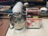 KITCHEN AID MIXER AND ACCESSORY SET - 4