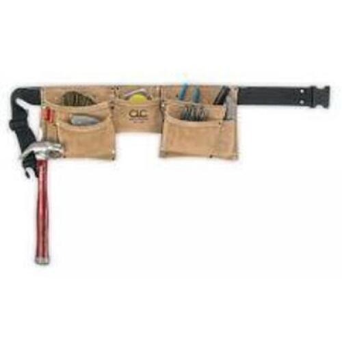 DESCRIPTION: 8-POCKET PRO SUEDE WORK APRON BRAND/MODEL: CLC LOCATION: SHOP QTY: 1