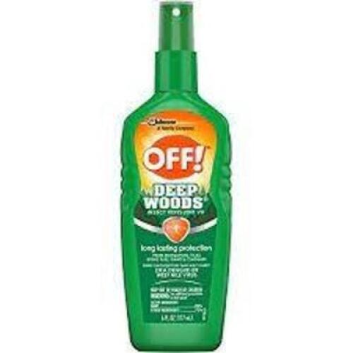 DESCRIPTION: (6) DEEP WOODS INSECT REPELLENT- 6 OZ BRAND/MODEL: OFF SIZE: 6 OZ LOCATION: SHOP QTY: 6