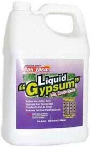 DESCRIPTION: (3) LIQUID "GYPSUM" SOIL CONDITIONER BRAND/MODEL: SOIL LOGIC SIZE: 32 OZ LOCATION: SHOP QTY: 3