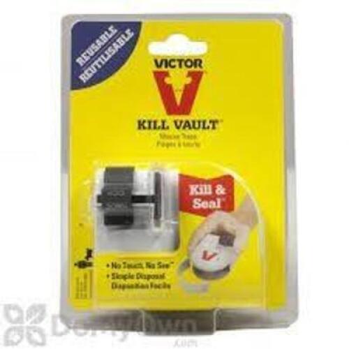 DESCRIPTION: (3) KILL VAULT MOUSE TRAP BRAND/MODEL: VICTOR LOCATION: SHOP QTY: 3