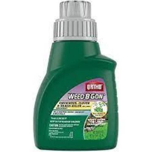 DESCRIPTION: (4) WEED B GON CHICKWEED, CLOVER AND OXALIS KILLER FOR LAWNS BRAND/MODEL: ORTHO SIZE: 16 OZ LOCATION: SHOP QTY: 4