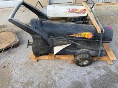 DESCRIPTION: 125T FORCED AIR TORPEDO HEATER BRAND / MODEL: M125AT LOCATION: BUILDING #3 QTY: 1