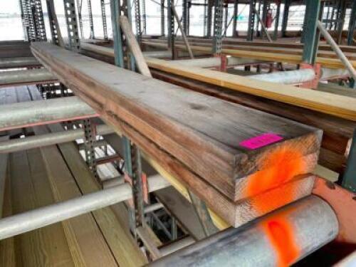 DESCRIPTION: (3) 8" X 1" X 12' PIECES OF PINE SIZE: 8" X 12' LOCATION: A SIDE THIS LOT IS: SOLD BY THE PIECE QTY: 3