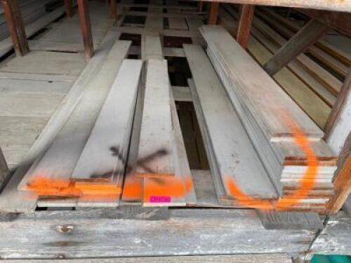 DESCRIPTION: CONTENT OF BIN -ASSORTED PINE BOARDS. SIZE: 8' LOCATION: BUILDING #4 QTY: 1