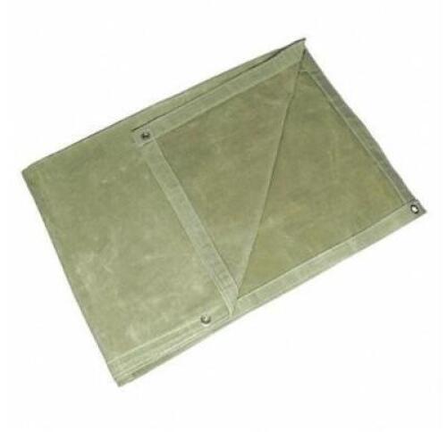 DESCRIPTION: (2) STANDARD DUTY TARP BRAND/MODEL: GRAINGER/ODT-1315 INFORMATION: GREEN/COTTON CANVAS RETAIL$: 76.50 EACH SIZE: 10' X 10' QTY: 2