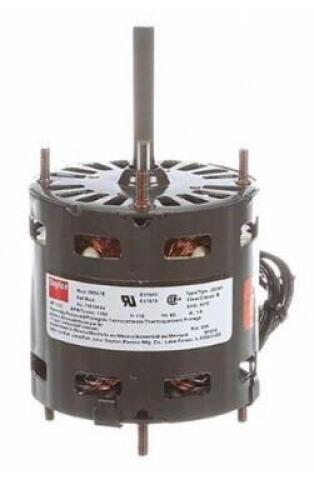 DESCRIPTION: (1) HVAC MOTOR BRAND/MODEL: DAYTON/71633693M INFORMATION: SHADED POLE/1-SPEED/115VAC RETAIL$: 68.33 SIZE: 3-5/16"BODY DIA QTY: 1