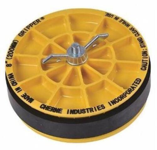 DESCRIPTION: (1) MECHANICAL PIPE PLUG BRAND/MODEL: CHERNE INDUSTRIES/270288 INFORMATION: ABS PLASTIC/MAX BACK PRESSURE: 40' OF HEAD/RUBBER RETAIL$: 54