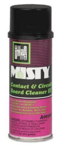 DESCRIPTION: (1) PACK OF (12) CONTACT & CIRCUIT BOARD CLEANER BRAND/MODEL: MISTY/AA00368 INFORMATION: FAST-DRY/UNSCENTED RETAIL$: 64.70 PER PK OF 12 S