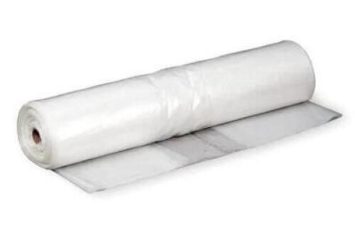 DESCRIPTION: (3) POLY FILM BRAND/MODEL: POLAR PLASTICS/4 MIL 5' X 70' INFORMATION: VISQUEEN CLEAR RETAIL$: 12.24 EACH SIZE: 5' X 70' X .004"TH QTY: 3
