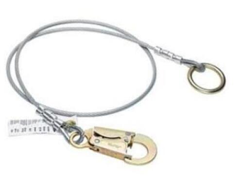 DESCRIPTION: (2) ANCHOR EXTENSION BRAND/MODEL: WERNER/A113006 INFORMATION: SNAPHOOK/O-RING/SLING RETAIL$: 44.17 SIZE: 6'LENGTH X 1/4"VINYL COATED QTY: