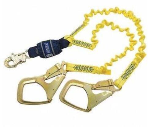 DESCRIPTION: (1) SHOCK-ABSORBING LANYARD BRAND/MODEL: 3M DBI-SALA/1245143 INFORMATION: WEIGHT CAPACITY: 310 LBS/ZINC-PLATED STEEL RETAIL$: 565.43 SIZE