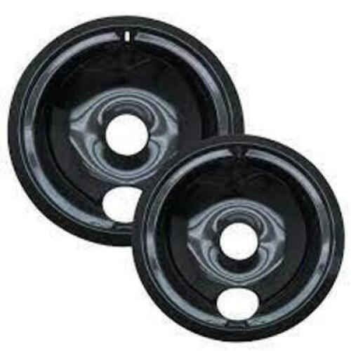 DESCRIPTION: (1) SET OF DRIP BOWLS BRAND/MODEL: RANGE KLEEN INFORMATION: BLACK RETAIL$: $20.00 TOTAL QTY: 1