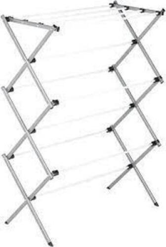 DESCRIPTION: (1) FOLDING WOOD ACCORDION DRYING RACK BRAND/MODEL: HONEY-CAN-DO #DRY-01174 RETAIL$: 35.03 QTY: 1
