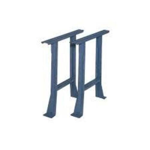 DESCRIPTION: (1) SET OF WORKBENCH LEG SUPPORTS BRAND/MODEL: EDSAL #5709 INFORMATION: GREY RETAIL$: 100 SIZE: 30X32 QTY: 1