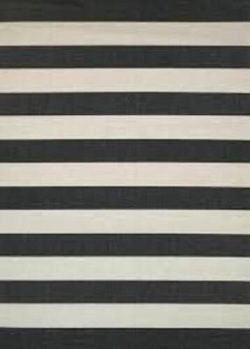DESCRIPTION: (1) AREA RUG BRAND/MODEL: AFUERA #5229/9081 INFORMATION: BLACK AND WHITE RETAIL$: 151.6 SIZE: 2'X3'7" QTY: 1
