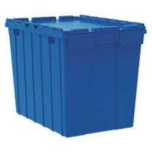 DESCRIPTION: (1) ATTACHED LID CONTAINER BRAND/MODEL: AKRO-MILS #5LA34 INFORMATION: BLUE RETAIL$: 54.96 SIZE: 17X21X15 QTY: 1