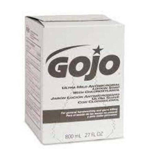 DESCRIPTION: (4) ULTRA MILD HAND SOAP BRAND/MODEL: GOJO RETAIL$: $34.78 EA SIZE: 800 ML QTY: 4