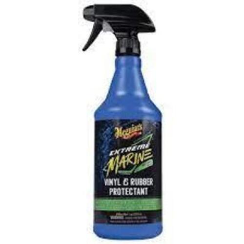 DESCRIPTION: (4) EXTREME MARINE VINYL AND RUBBER PROTECTANT BRAND/MODEL: MEGUIAR'S #M180132 RETAIL$: $24.99 EA SIZE: 32 OZ QTY: 4