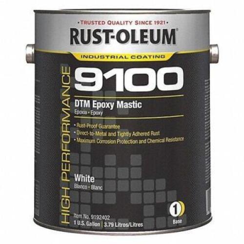 DESCRIPTION: (2) EPOXY MASTIC COATING BASED BRAND/MODEL: RUST-OLEUM #5A276 INFORMATION: WHITE RETAIL$: 103.23 SIZE: 1 GALLON QTY: 2