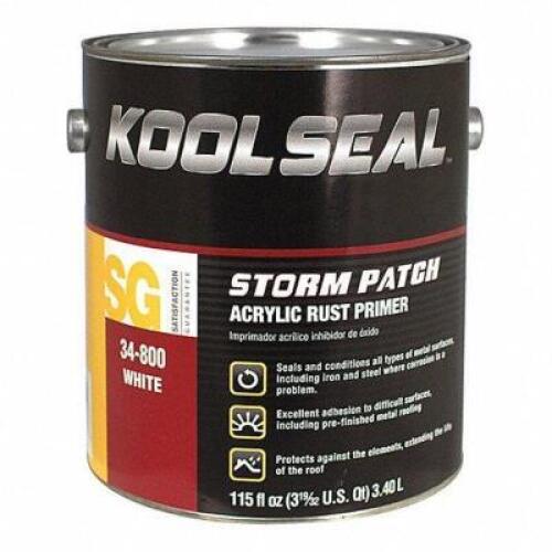 DESCRIPTION: (2) STORM PATCH PRIMER BRAND/MODEL: KOOL SEAL #36MV79 RETAIL$: $77.77 EA SIZE: 1 GALLON QTY: 2