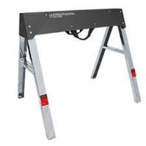 DESCRIPTION: (2) STEEL SAWHORSE BRAND/MODEL: PROTOCOOL RETAIL$: $79.99 EA QTY: 2