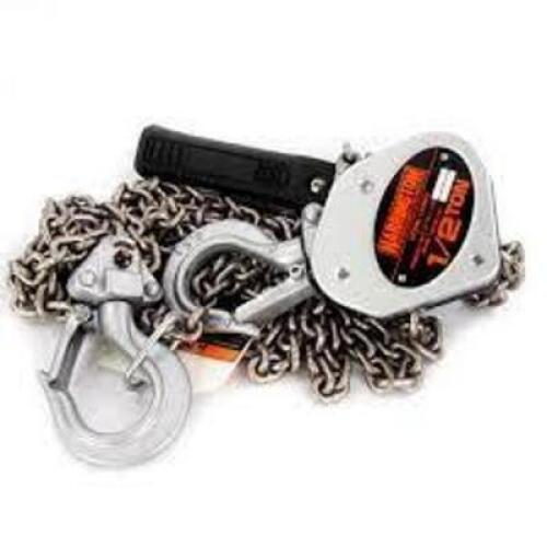 DESCRIPTION: (1) CHAIN HOIST BRAND/MODEL: HARRINGTON #LX005 RETAIL$: $200.00 EA SIZE: 1000 LB LOAD MAX QTY: 1