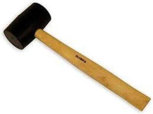 DESCRIPTION: (2) RUBBER MALLET BRAND/MODEL: OLEMPIA RETAIL$: $22.00 EA SIZE: 1.5 LB QTY: 2